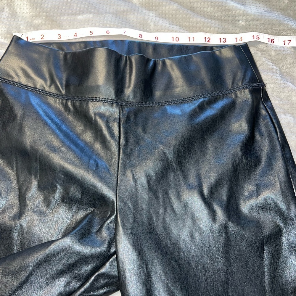 I.N.C. faux Leather Pants size 8 - Picture 4 of 6